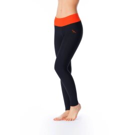 Dragonfly Leggings Adriana XS Grau-Meliert / Schwarz