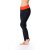 Dragonfly Leggings Adriana XS Grau-Meliert / Schwarz