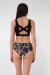 Pole Addict Crop Top Chaine Noir XS