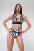 Pole Addict High Waist Shorts Zebra M