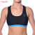 Dragonfly Top Sporty XS Schwarz / Himmelblau