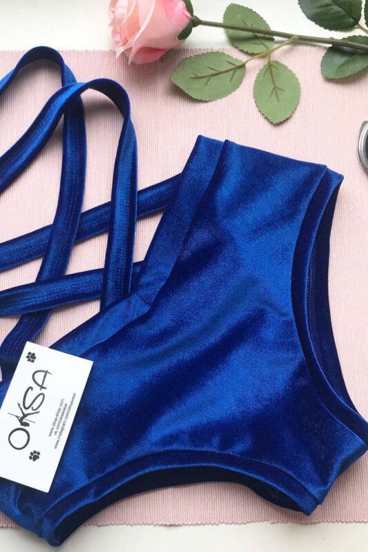 Oksawear Shorts Palma Samtblau