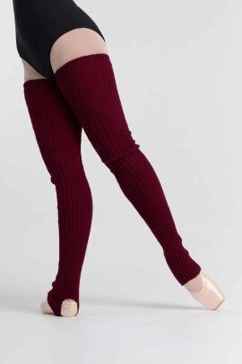 Legwarmer Maxical 70 cm Bordeauxrot