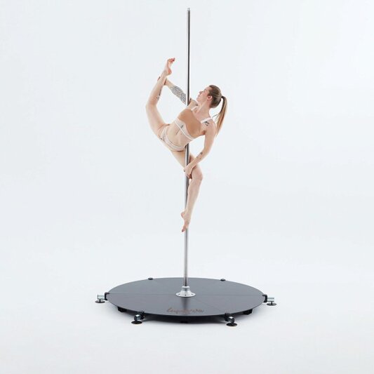 Lupit Pole Stage Short Legs Chrom 45 mm