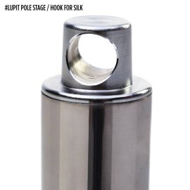 Lupit Pole Stage Short Legs Chrome 45 mm
