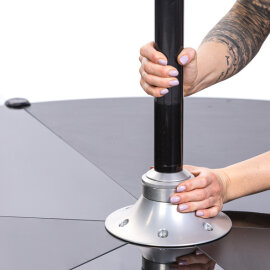 Lupit Pole Stage Short Legs Pulverbeschichtet 45 mm
