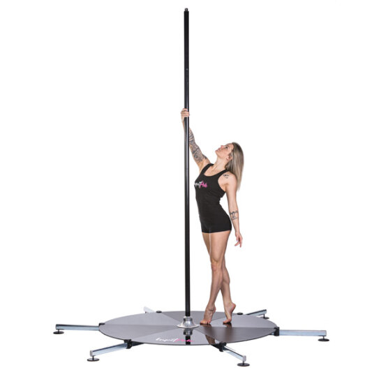 Lupit Pole Stage Long Legs Powder Coated 45 mm