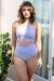 Lunalae Shorts High Waist V Basic Flieder L