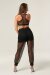 Polerina Jogpants Black Mesh M
