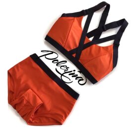 Polerina Top Shibari Orange