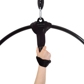 Wrist Strap for Arial Hoops Velvet Black