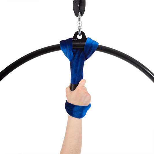 Handschlaufe für Arial Hoops Samt Blau