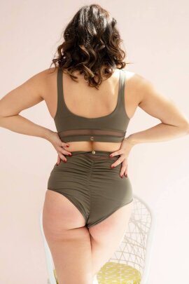 Lunalae Top Dahlia Khaki S