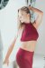 Dragonfly Top Lisette Burgundrot M