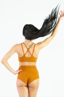 Dragonfly Top Nicole Senfgelb S