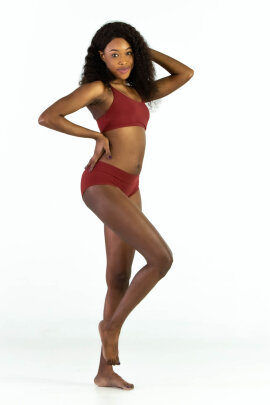 Dragonfly Top Nicole Burgundrot L