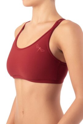 Dragonfly Top Nicole Burgundrot L
