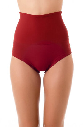 Dragonfly High Waist Shorts Betty Burgundrot S