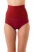 Dragonfly High Waist Shorts Betty Burgundrot L