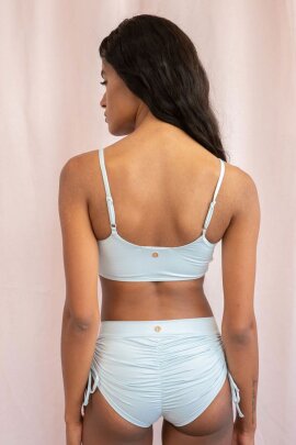 Lunalae Shorts Low Waist Layla Hellblau S