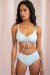 Lunalae Shorts Low Waist Layla Hellblau S