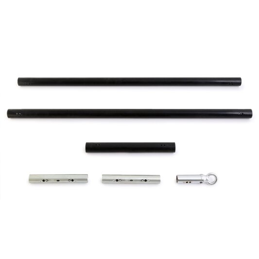 X-Pole X-Fly Flying Pole Silikon Schwarz Pro (2,81 m)