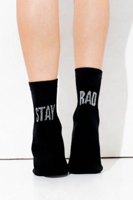 RAD Socks "Stay Rad" Black