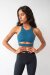 Lunalae Top Aliza High Neck Petrol L