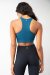 Lunalae Top Aliza High Neck Petrol L