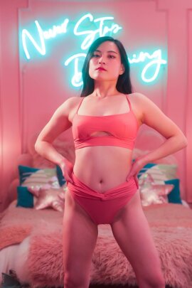 Sway Pole Wear Top Cindy Pink Clay