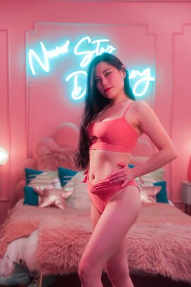 Sway Pole Wear Top Cindy Pink Clay