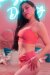 Sway Pole Wear Top Cindy Pink Clay S