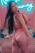 Sway Pole Wear Bodysuit Claudia Pink Clay XS