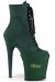 Pleaser High Heel Schutz Lycra Emerald Grün