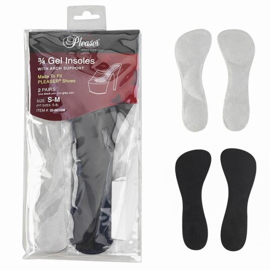 Pleaser Geleinlage für Senkfüße im Paar High Heels