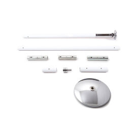 X-Pole XPert PRO (PX) Pulverbeschichtet Weiß 40 mm...