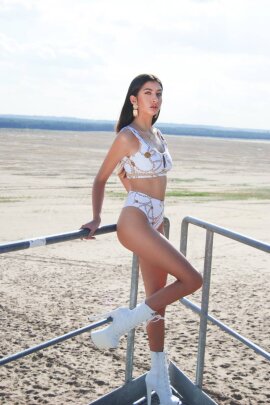 Pole Addict Land Top Chaine Blanc