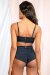 Lunalae Shorts High Waist Paris Midnight Shine M