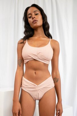 Lunalae Shorts Low Waist Paris Rosé M