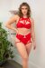 Lunalae Shorts Low Waist Zara Rot S