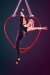 PoleSports Valentines Day Aerial Hoop 2-Punkt Aufhängung Rot 950 mm Limited Edition