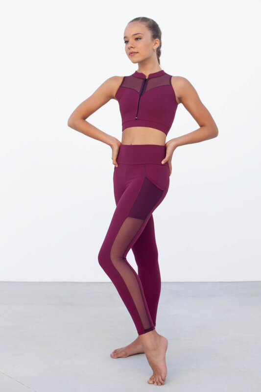 Intermezzo Leggings Classic Weinrot