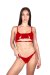 Naughty Thoughts Thong Sinner Vinyl Red