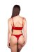 Naughty Thoughts Thong Sinner Vinyl Red