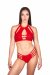 Naughty Thoughts Top Viper Rosso M