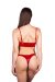 Naughty Thoughts Shorts Tanga Sinner Vinyl Rot S