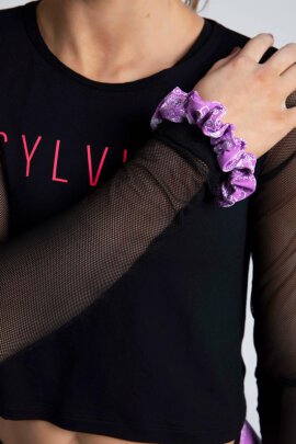 Sylvia P Scrunchy Pastel Lilac