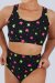 Juicee Peach Shorts Neon Stars L