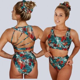 Juicee Peach Shorts Wild Jungle XL