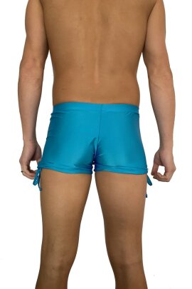 Juicee Peach Men Shorts Tie Side Blue M